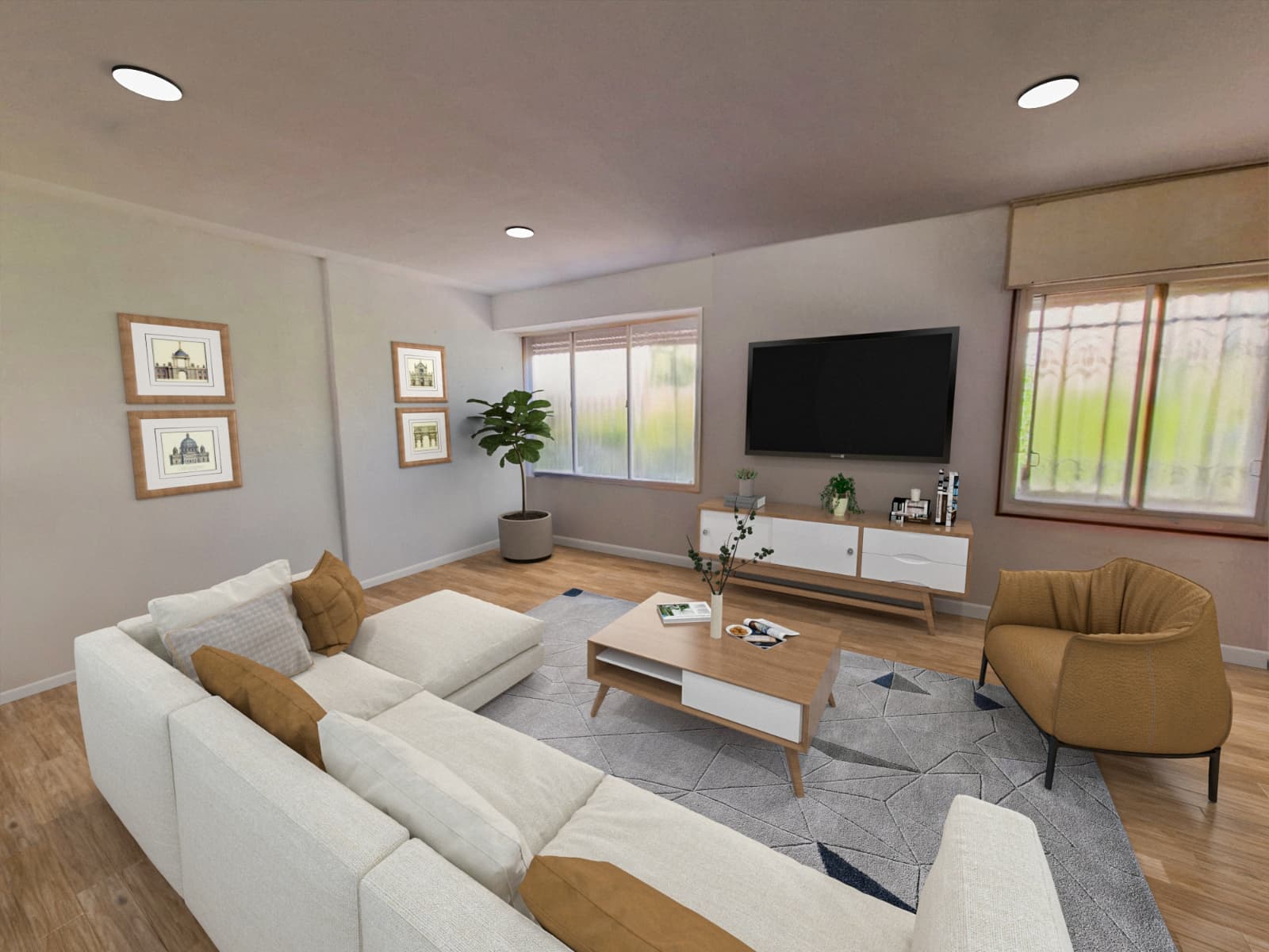 נשנה את עיצוב הנכס עם ריהוט דיגיטלי חדשני שממחיש את פוטנציאל הנכס לאחר שיפוץ.